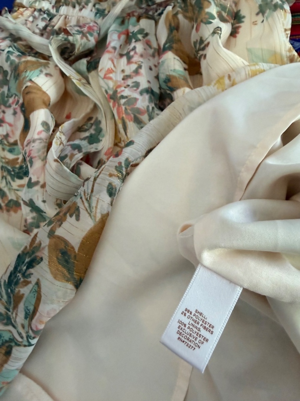 Lauren Conrad Chiffon Dress - Size Medium - Picture 3 of 10